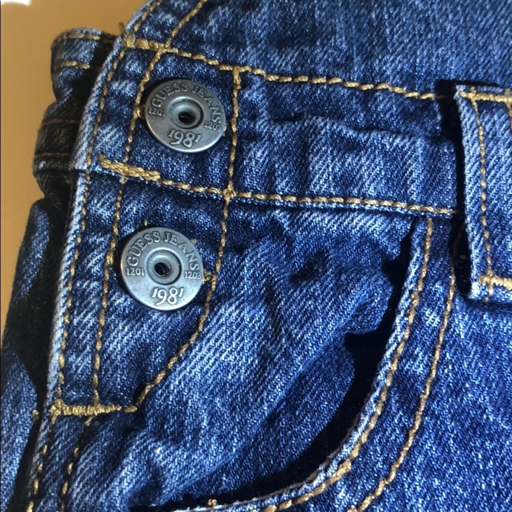 GUESS baby jean overalls - Picture 3 of 5